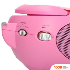 Музыкальный центр Lenco SCD-24 (РОЗОВЫЙ) (173909)