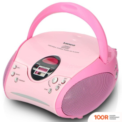 Музыкальный центр Lenco SCD-24 (РОЗОВЫЙ) (173909)