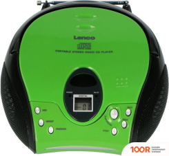 Музыкальный центр Lenco SCD-24 (ЗЕЛЕНЫЙ/ЧЕРНЫЙ) (173907)