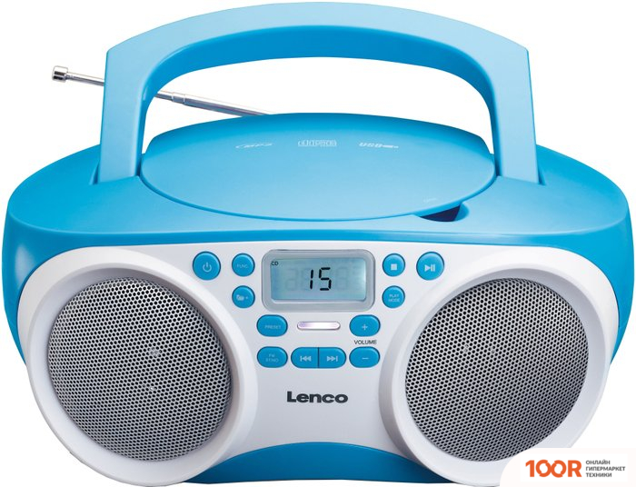 Музыкальный центр Lenco SCD-200BU (ГОЛУБОЙ) (173903)