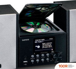 Музыкальный центр Lenco MC-250BK (173899)