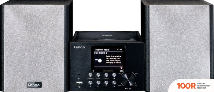 Музыкальный центр Lenco MC-250BK (173899)