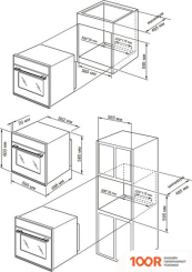 Духовой шкаф Schtoff CME 6406 BK (48981)