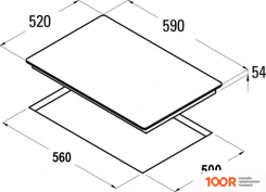 Варочная панель Schtoff I60H01 WHITE (25210)
