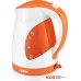 Чайник BBK EK1700P Белый/оранжевый