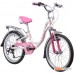Детский велосипед Novatrack Butterfly 20 (белый/розовый, 2019) 20SH6V.BUTTERFLY.PN9