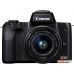 Фотоаппарат Canon EOS M50 Kit 15-45mm 2680C012 (черный)