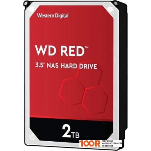 HDD диск WD Red 2TB WD20EFAX