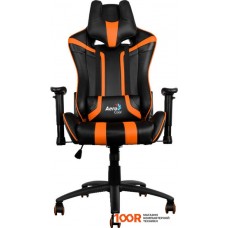 Игровое кресло AeroCool AC120 (черный/оранжевый)