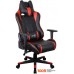 Игровое кресло AeroCool AC220 AIR (черный/красный)