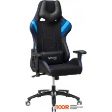 Игровое кресло Бюрократ Viking 4 Aero Blue Edition (черный)