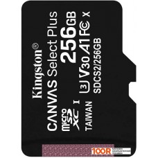Карта памяти Kingston Canvas Select Plus microSDXC 256GB