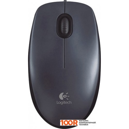 Мышь Logitech M90 (серый)