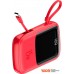 Портативное зарядное устройство Baseus Qpow Digital Display PPQD-A09 10000mAh (красный)