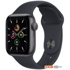 Умные часы Apple Watch SE 40 мм (алюминий серый космос/темная ночь)