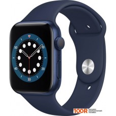 Умные часы Apple Watch Series 6 44 мм (алюминий синий/темный ультрамарин)