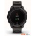 Умные часы Garmin Fenix 7 Sapphire Solar 47 мм (серый карбон/серый карбон титан)
