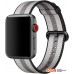 Браслет Miru SN-02 для Apple Watch (черная полоса)