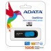USB-флешка A-Data DashDrive UV128 Black/Blue 128GB (AUV128-128G-RBE)