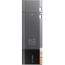 USB-флешка Samsung DUO Plus 128GB (серый)