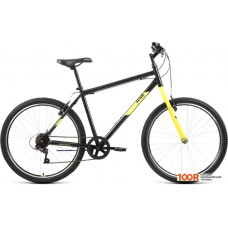 Велосипед Altair MTB HT 26 1.0 р.19 2022 (черный/желтый)