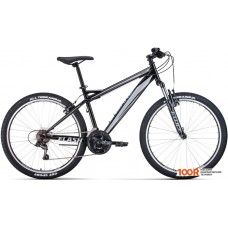 Велосипед Forward Flash 26 1.0 р.19 2022 (черный/серый)