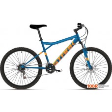 Велосипед Stark Slash 26.1 D р.16 2021 (синий/оранжевый)