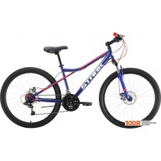 Велосипед Stark Slash 26.1 D Steel р.16 2022 (синий/красный)