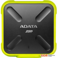 Внешний жёсткий диск A-Data SD700 512GB (черный/желтый) [ASD700-512GU3-CYL]