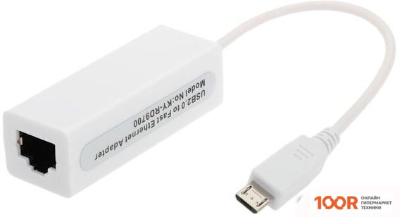 USBTOP MICROUSB - RJ45 (100 МБИТ/С) (410872)