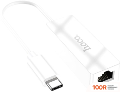 Hoco UA22 USB TYPE-C - RJ45 (1.3 М, БЕЛЫЙ) (410602)