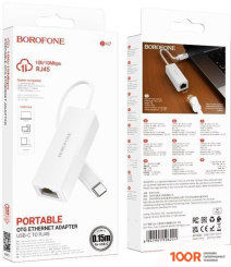 Borofone DH7 TYPE-C (БЕЛЫЙ) (410487)