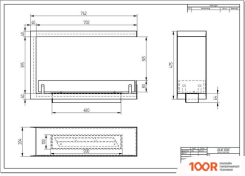 ZeFire ТОРЦЕВОЙ СКВОЗНОЙ STANDART 700 (408911)