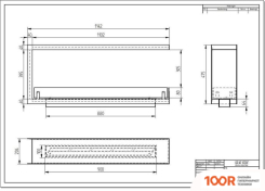 ZeFire ТОРЦЕВОЙ СКВОЗНОЙ STANDART 1100 (408909)