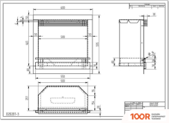 ZeFire КАМИННАЯ ВСТАВКА STANDART (408823)