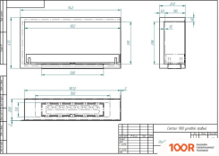 ZeFire CONTOUR УГЛОВОЙ 900 ПРАВЫЙ (ESTETIC FLAME) (408576)