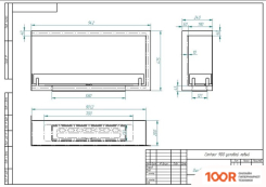 ZeFire CONTOUR УГЛОВОЙ 900 ЛЕВЫЙ (ESTETIC FLAME) (408575)