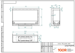 ZeFire CONTOUR УГЛОВОЙ 700 ЛЕВЫЙ (ESTETIC FLAME) (408573)