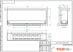 ZeFire CONTOUR УГЛОВОЙ 1100 ЛЕВЫЙ (ESTETIC FLAME) (408571)