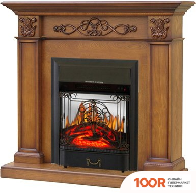 Smolcom VERONA STD-ASP С ROYAL FLAME MAJESTIC FX M BLACK (ДУБ АНТИК) (408502)