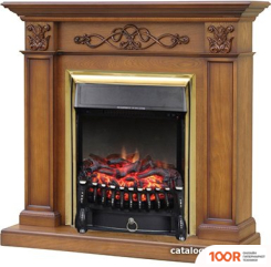 Smolcom VERONA STD-ASP С REALFLAME FOBOS-S LUX BR (ДУБ АНТИК) (408492)