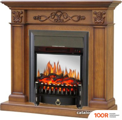 Smolcom VERONA STD-ASP С REALFLAME FOBOS-S LUX BL LT (ДУБ АНТИК) (408487)