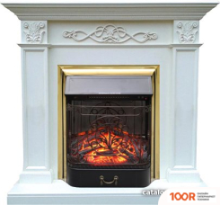 Smolcom VERONA STD-ASP С MAJESTIC FX M BRASS (БЬЯНКО БЕЛЫЙ ДУБ) (408481)