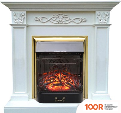 Smolcom VERONA STD-ASP С MAJESTIC FX M BRASS (БЬЯНКО БЕЛЫЙ ДУБ) (408481)