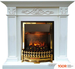 Smolcom VERONA STD-ASP С DIMPLEX ATHERTON (БЬЯНКО БЕЛЫЙ ДУБ) (408461)