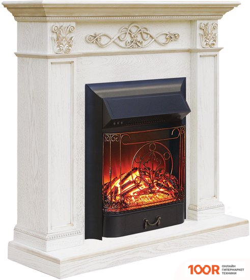 Smolcom VERONA STD-ASP MAJESTIC FX BLACK RB-STD3BLFX (БЕЛЫЙ ДУБ/ПАТИНА ЗОЛОТО) (408456)