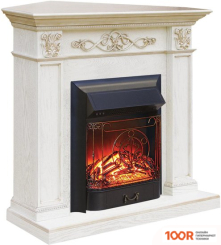 Smolcom VERONA CORNER STD-ASP С FOBOS-S LUX BL LT (БЕЛЫЙ ДУБ/ПАТИНА ЗОЛОТО) (408443)