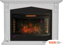 Smolcom PRAGA FS33/FS33W С FIRESPACE 33W S IR (БЬЯНКО БЕЛЫЙ ДУБ) (408333)