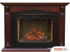 Smolcom PRAGA FS33/FS33W С FIRESPACE 33 S IR (МАХАГОН КОРИЧНЕВЫЙ АНТИК) (408331)