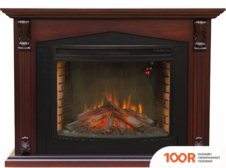 Smolcom PRAGA FS33/FS33W С FIRESPACE 33 S IR (МАХАГОН КОРИЧНЕВЫЙ АНТИК) (408331)